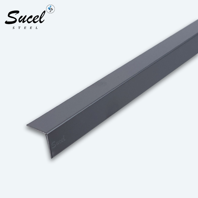 Sucel Steel Decorative wall tiles decorative stainless steel L-shaped strip