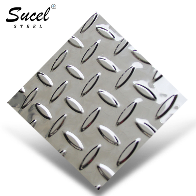SUC-EB121 SS Checkered  Chequered Plate