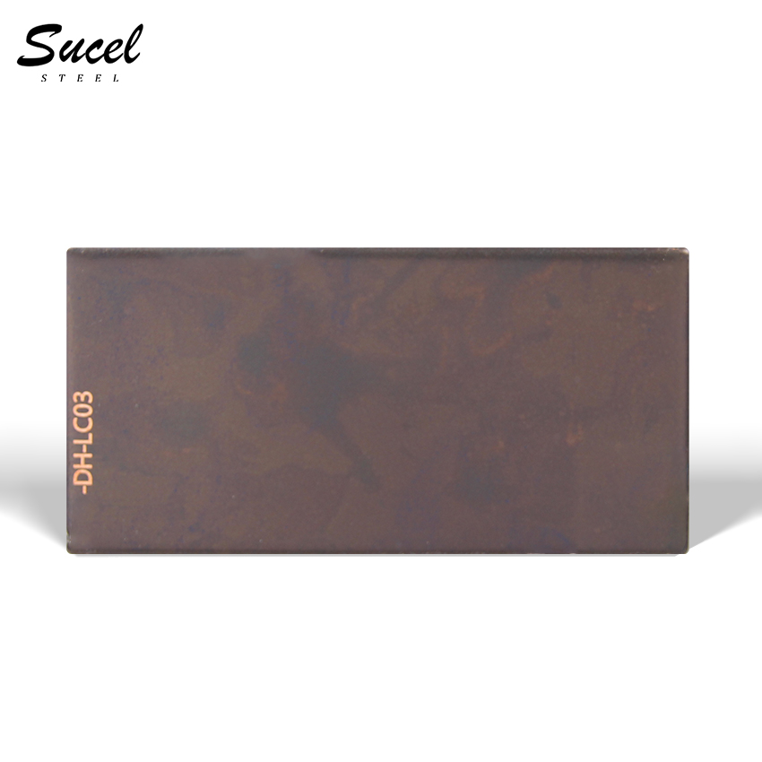 LC03 Custom Antique Copper Stainless Steel Sheet