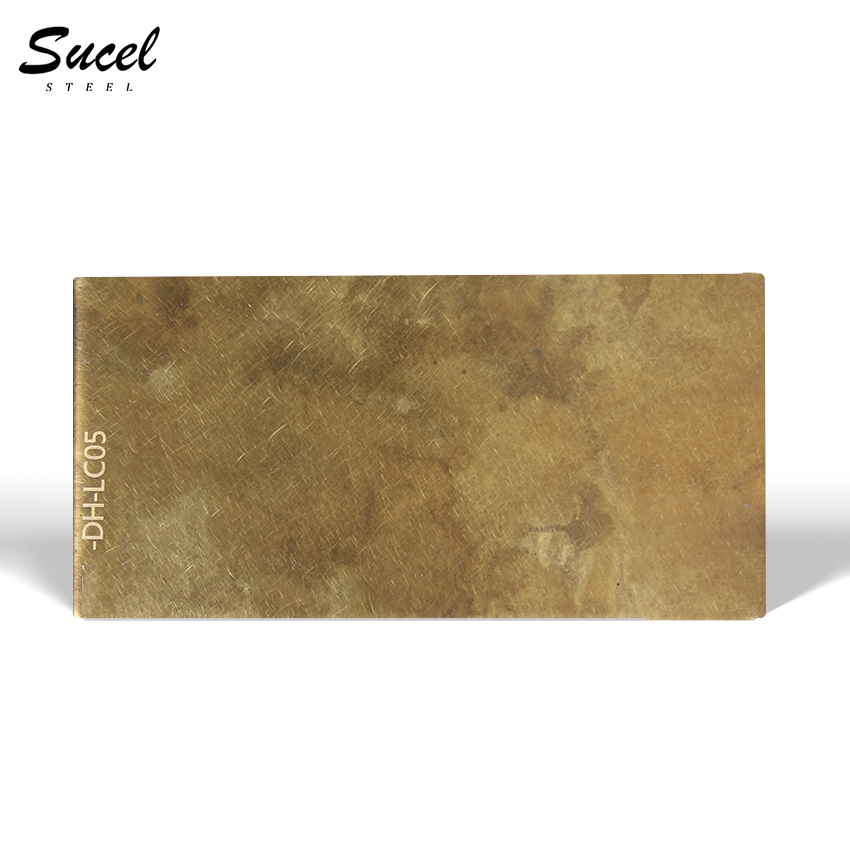 LC05 316 Antique Copper Stainless Steel Sheet