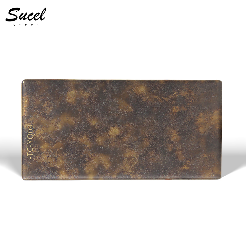 Sucel Steel YQ09 Home Decor Interior Decoration Antique Stainless Steel Sheet